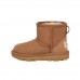 UGG μπότα Classic Mini παιδική 1017715T-CHE ταμπά	